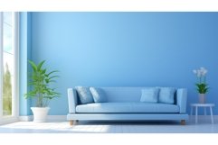 interior blue room background Product Image 1
