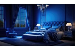interior blue room background Product Image 1