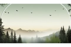 abstract template round background Product Image 1