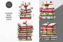 Journal Clipart, Valentines Day Clipart, Whimsical Product Image 1