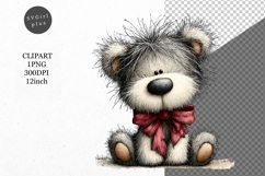Teddy Bear Clipart, Whimsical Clipart Product Image 1