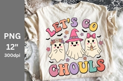 Halloween PNG, Let's Go Ghouls PNG Product Image 1