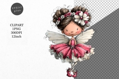 Fairy Clipart, Girl Clipart, Whimsical Clipart Product Image 1
