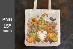 Fall PNG, Gnome PNG, Autumn PNG Product Image 1