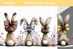 Bunny Clipart, Easter Clipart, Whimsical Clipart, Product Image 1