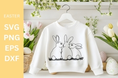 Bunny SVG, Easter SVG Product Image 1