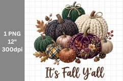 Autumn clipart, Pumpkin clipart, Fall clipart Product Image 1
