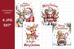 Christmas card templates Product Image 1