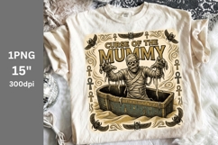 Halloween PNG, Mummy PNG, Vintage PNG Product Image 1