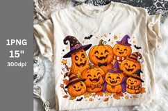 Halloween PNG, Pumpkins PNG, Product Image 1
