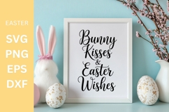 Bunny Kisses SVG, Easter SVG Product Image 1