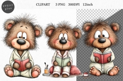 Teddy Bear Clipart, Whimsical Clipart Product Image 1