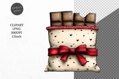 Chocolate Clipart, Valentines Day Clipart, Whimsical Product Image 1