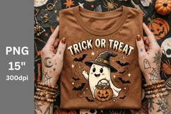 Halloween PNG, Ghost PNG, Trick or Treat PNG Product Image 1