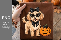 Halloween PNG, Doodle Dog PNG Product Image 1