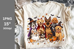 Halloween PNG, Halloween Dogs PNG Product Image 1