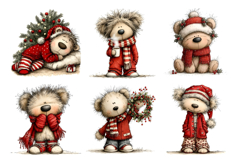 Teddy Bear, Whimsical, JPG, Junk Journal Product Image 2