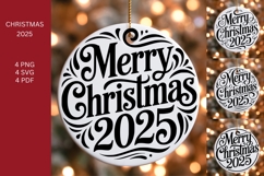 Christmas 2025 Ornament Product Image 1