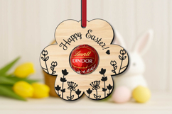 Cute SVG Flower Easter Candy Holder Kids Laser Present Gift Product Image 3