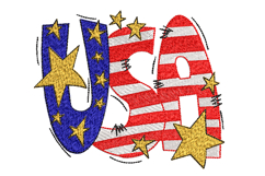 USA Machine embroidery Design Product Image 1