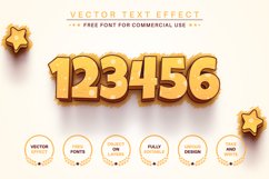 Childish Stroke Editable Text Effect, Font Style Product Image 4