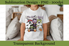 Halloween Little Ghoul Gang Hand Drawn Png Design Product Image 5