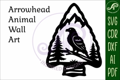Arrowhead Eagle animal wall sign Product Image 4