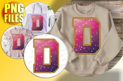 D Doodle Letter Valentine Bright Loving Heart! Product Image 1