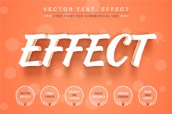 Orange - editable text effect, font style Product Image 2