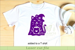 Cute Pet Ghost SVG designs. Halloween Dog &amp; Cat Ghost Laser Product Image 4