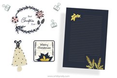 Christmas notebook paper and stickers. Product Image 3