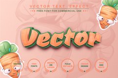 Sweet carrot - editable text effect, font style Product Image 6