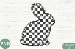 Easter Bunny PNG | Floral Bunny PNG | Easter Sublimation Product Image 2
