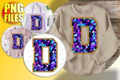 D Doodle Letter Style PNG Cheerful Winter Character! Product Image 1