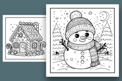 100 Christmas Coloring Pages for Kids Product Image 4