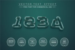 Dark green - editable text effect, font style Product Image 4