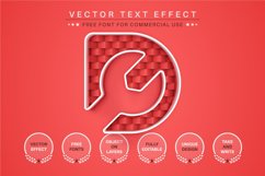 Red Brick - Editable Text Effect, Font Style Product Image 2