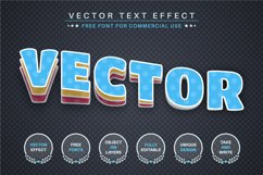 Slice paper - editable text effect, font style Product Image 3