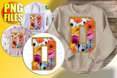 D Doodle Letter Valentine Romantic Whimsical Magic! Product Image 1