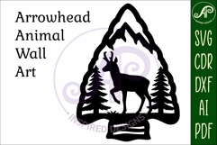 Arrowhead Pronghorn animal wall sign Product Image 4