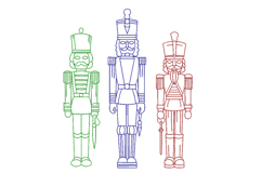 Nutcracker Christmas embroidery design Product Image 1