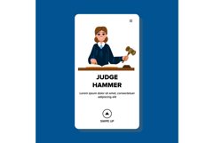 verdict judge hammer vector Product Image 1
