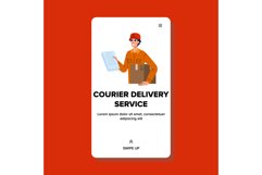 box courier delivery service vector Product Image 1