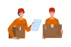 box courier delivery vector Product Image 1