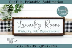 Laundry Room SVG, png, eps, jpeg, DXF, sublimation Product Image 3