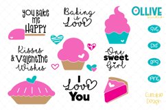 Valentine's Day SVG Bundle, Baking SVG Bundle Product Image 1