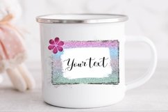 Pastel Color Glitter Frames for Sublimation - Set of 6 Product Image 7