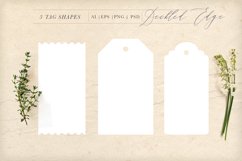 Deckled Edge Paper Shapes Product Image 3