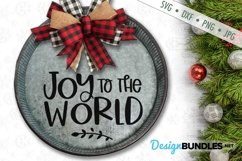 Joy To The World SVG | Christmas SVG Product Image 1