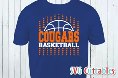 Basketball SVG | Basketball Template 0016 | Shirt Design Product Image 3